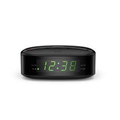 Philips TAR3205 Clock Radio - Stylish Black Design, Superior Sound & Easy-to-Use Features | Perfect for Your Bedroom!